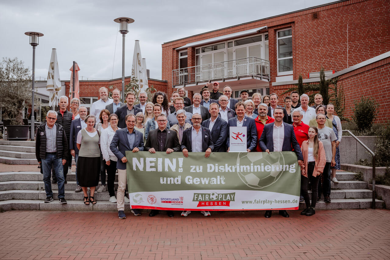 Sportkreis und Partner setzen ein Zeichen gegen Rassismus