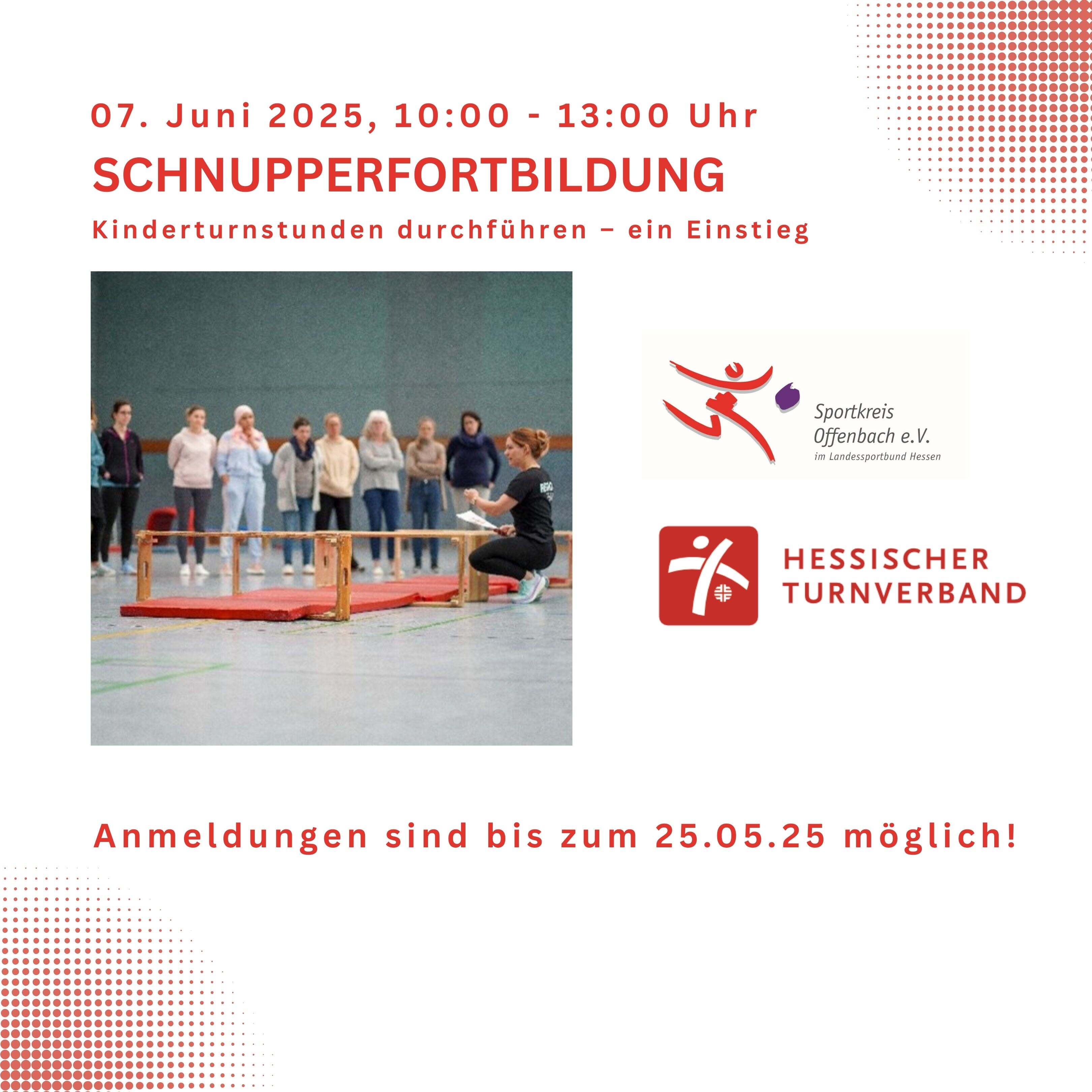 Schnupperfortbildung Kinderturnen